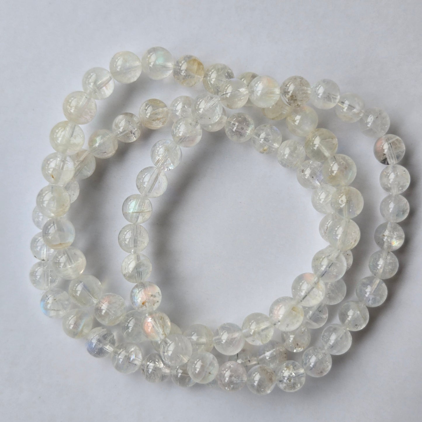 Madagascar Moonstone Beaded Bracelet