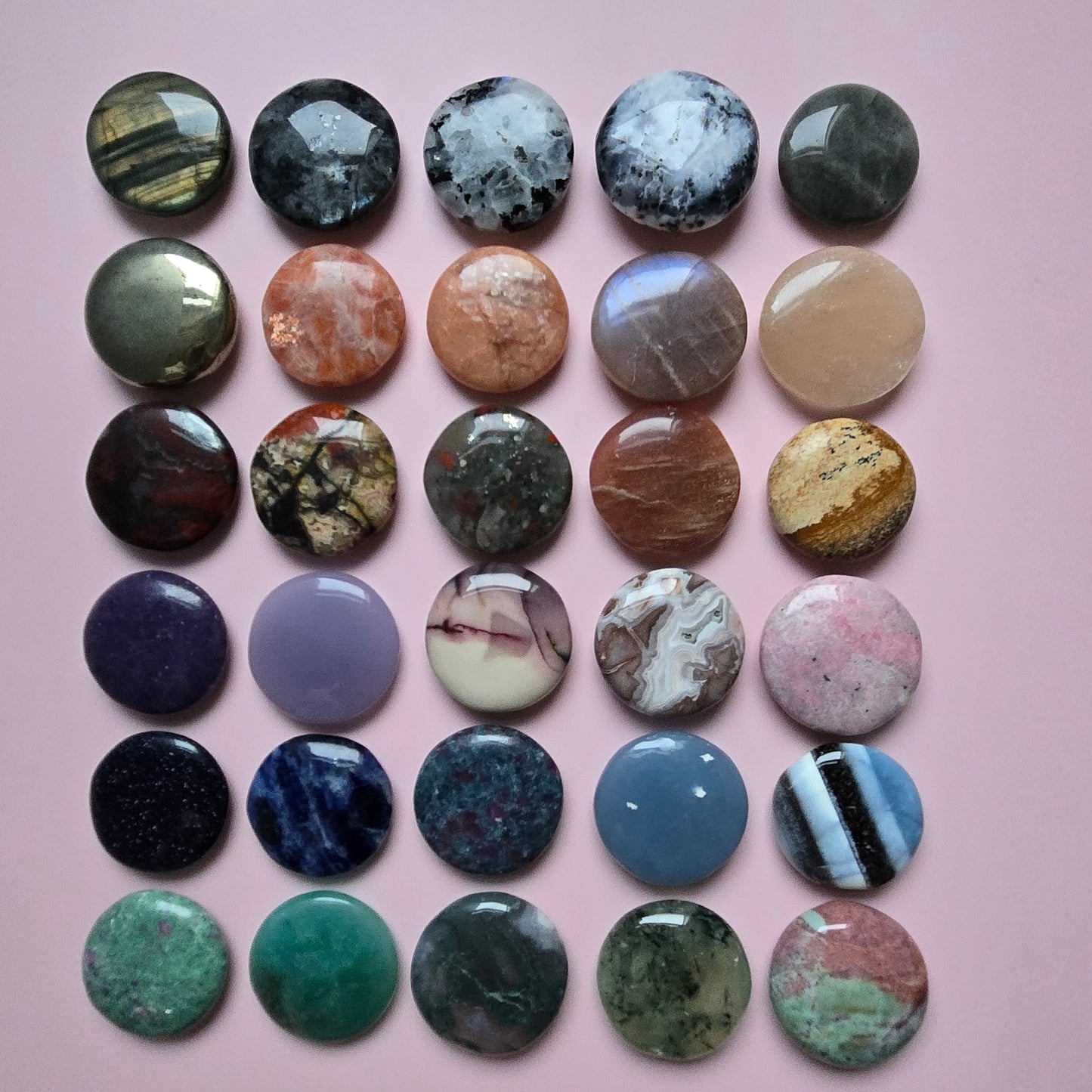 Lepidolite Mini Flat Stone