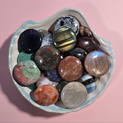 Lepidolite Mini Flat Stone