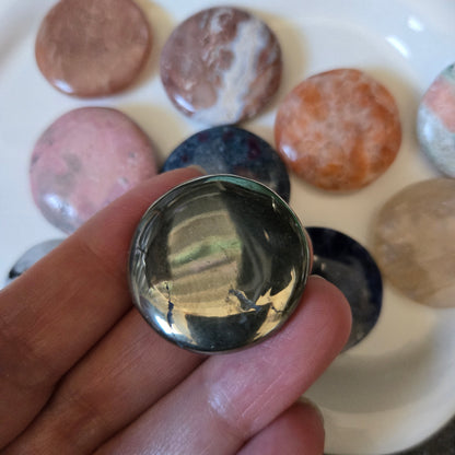 Indian Pyrite Mini Flat Stone
