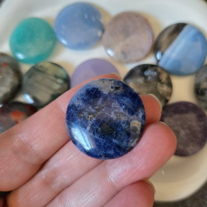 Sodalite Mini Palm Stone