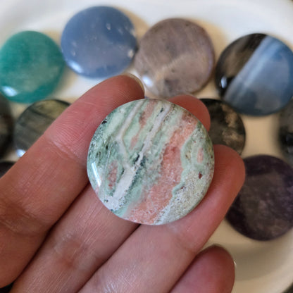 Unicorn Jasper Mini Flat Stone
