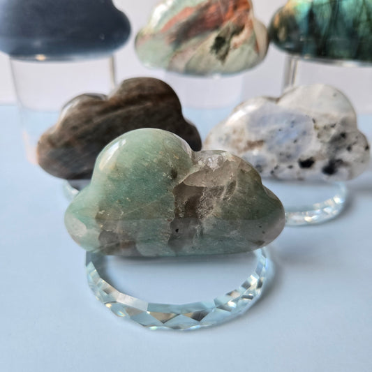 Smoky Amazonite Cloud