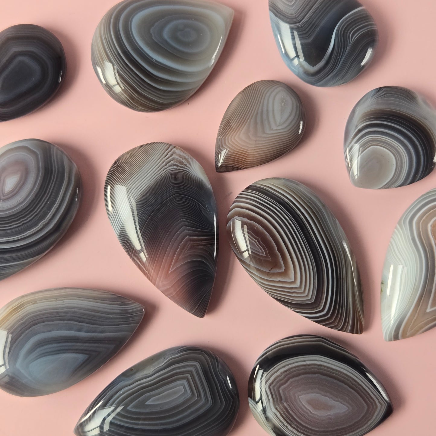 Botswana Agate Cabachons
