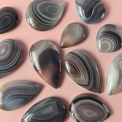Botswana Agate Cabachons