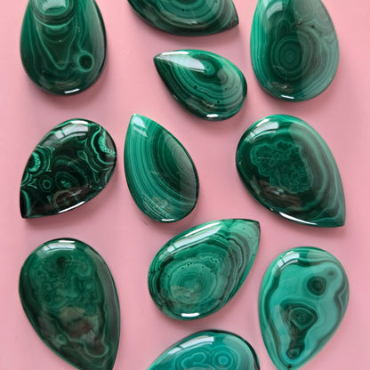 Malachite Cabachon