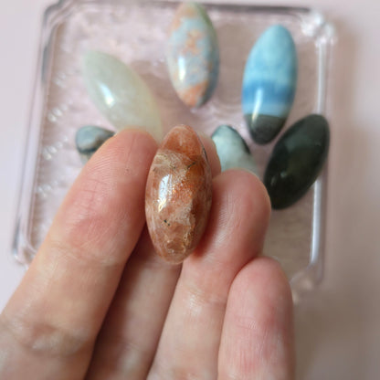 Mini Sunstone Shiva Lingam