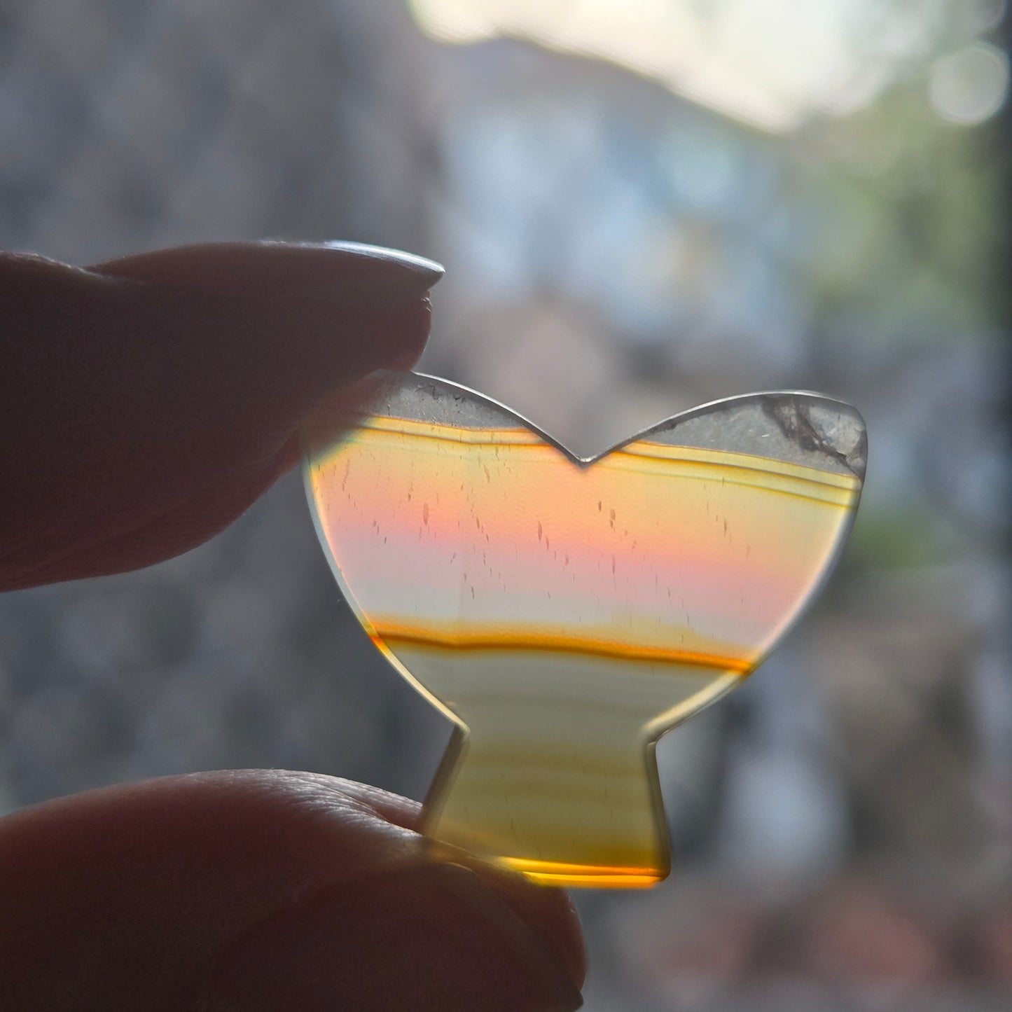 Iris Agate Mermaid Tail