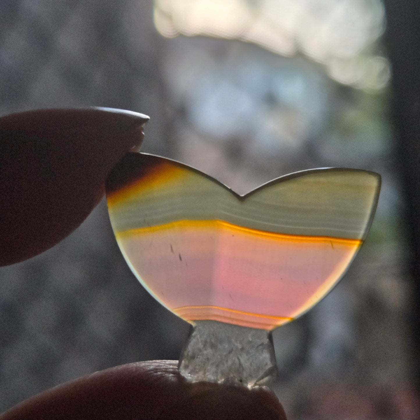 Iris Agate Mermaid Tail