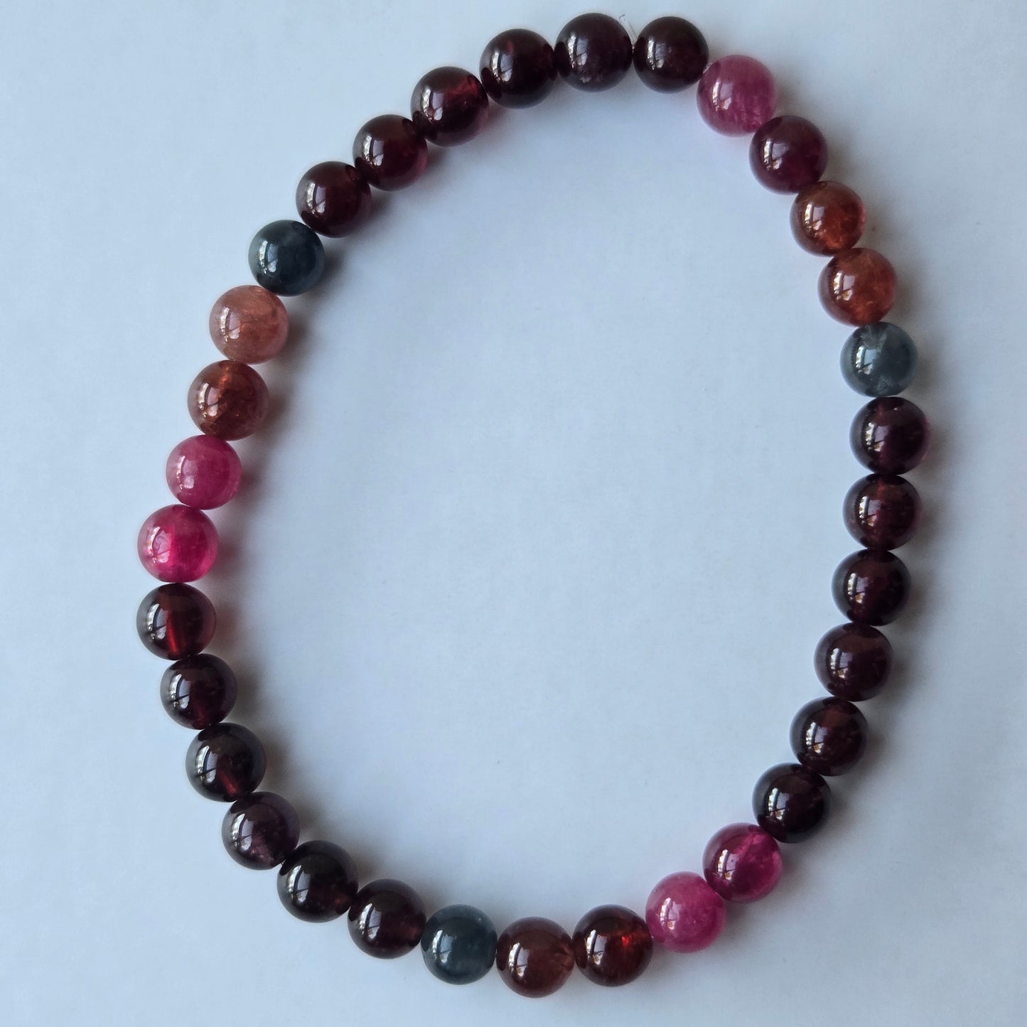 Spinel Beaded Bracelet