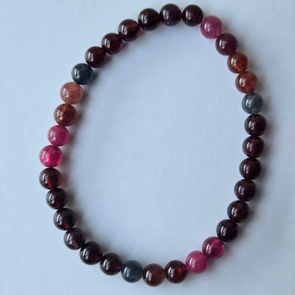 Spinel Beaded Bracelet
