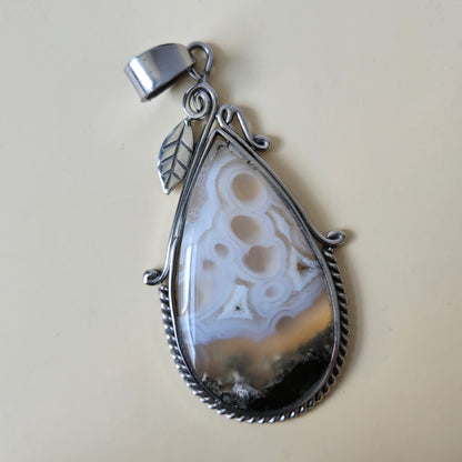 Scenic Moss Agate Pendant