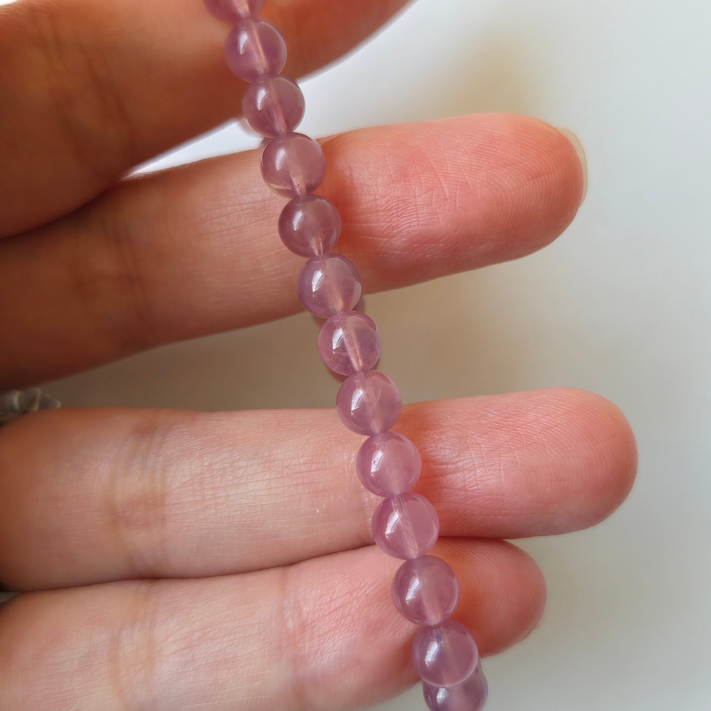 HQ Old Mine Madagascar Star Rose Quartz 6mm Bracelet