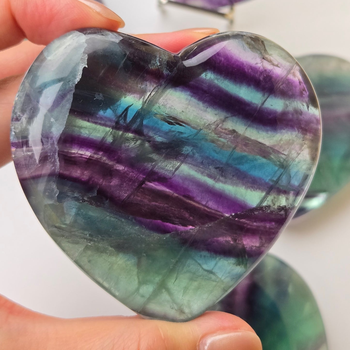 Fluorite Heart