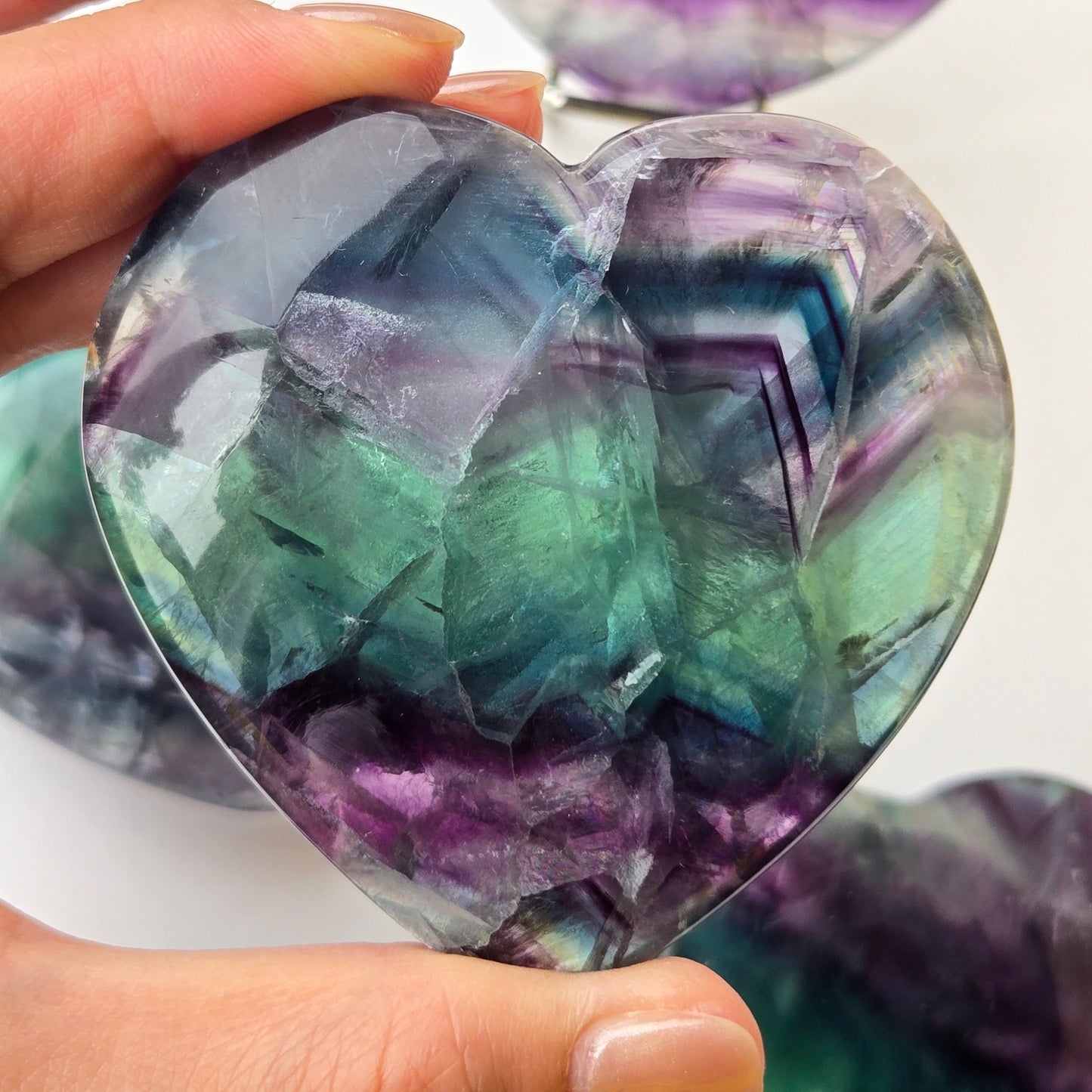 Fluorite Heart