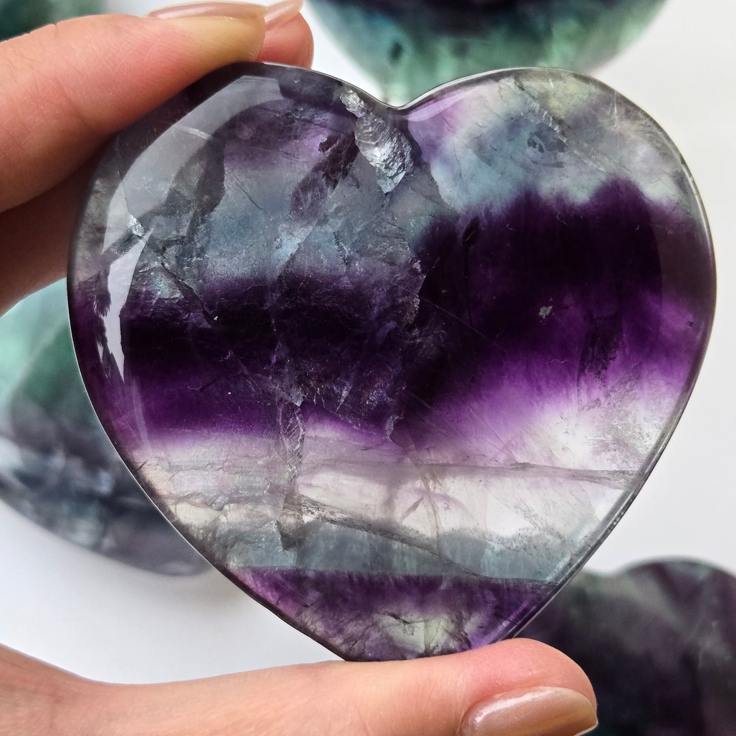 Fluorite Heart