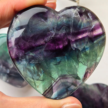 Fluorite Heart