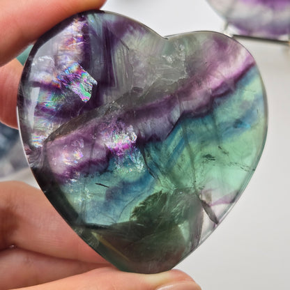 Fluorite Heart