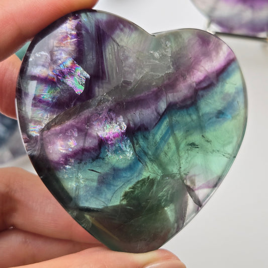 Fluorite Heart