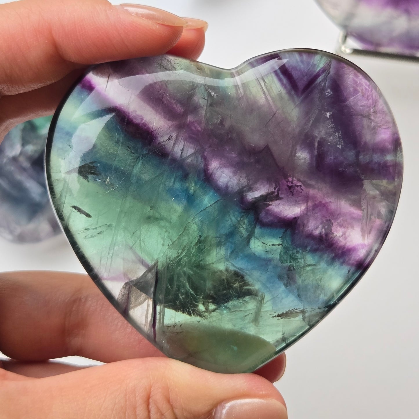 Fluorite Heart