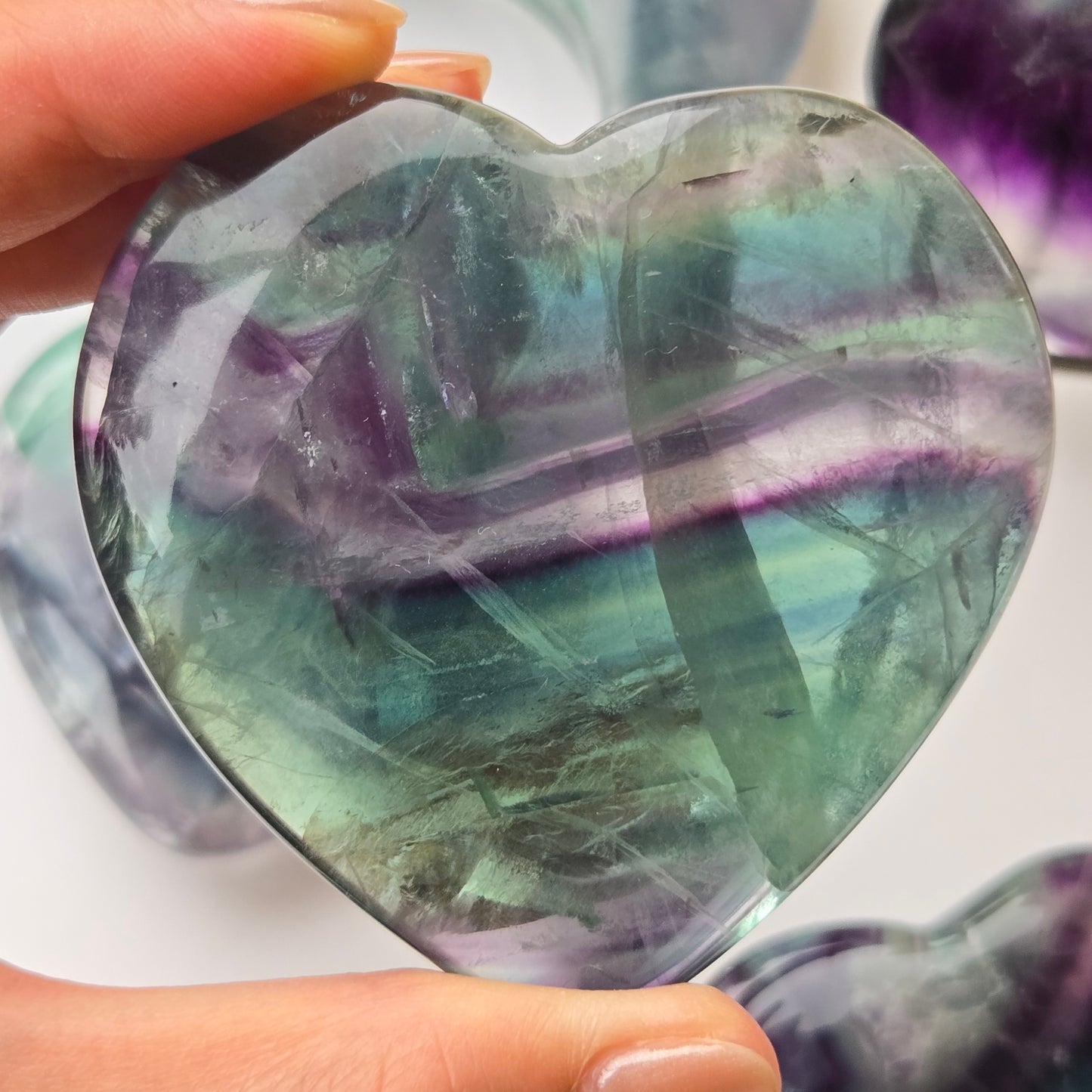 Fluorite Heart