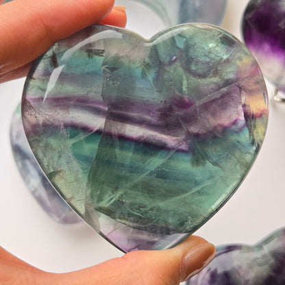 Fluorite Heart