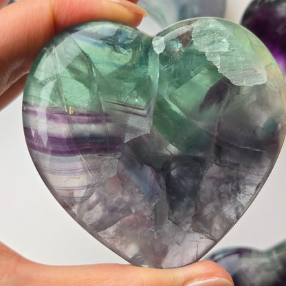 Fluorite Heart