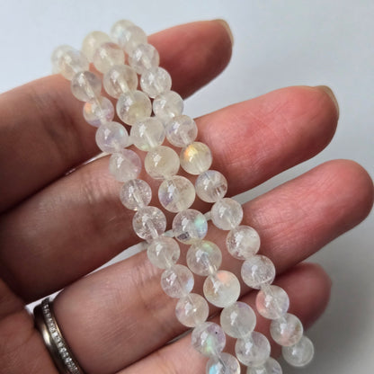 Madagascar Moonstone Beaded Bracelet