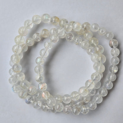 Madagascar Moonstone Beaded Bracelet