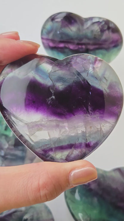 Fluorite Heart