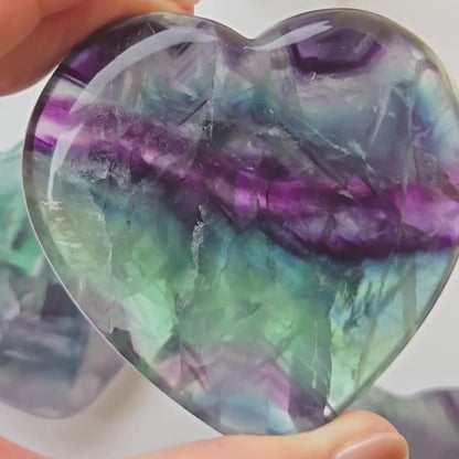 Fluorite Heart
