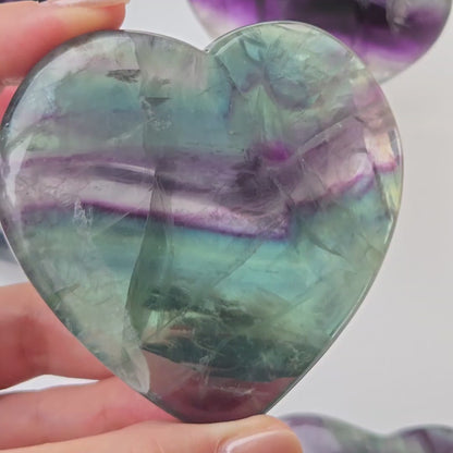 Fluorite Heart