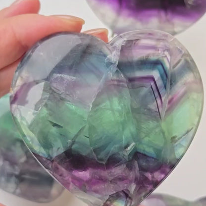 Fluorite Heart